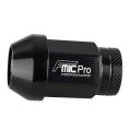 Hliníková matice kola FMIC.Pro M12x1,25 černé 1 ks. kuželovitý-4