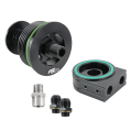 Adaptér chladiče oleje FMIC.Pro Audi S4 S5 RS4 RS5 3.0TSI V6 Porsche 2.9T EA839-3