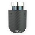 Nerezová koncovka výfuku FMIC.Pro Typ II matný karbon černá průměr 89mm vstup 60mm-2
