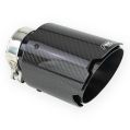 Nerezová koncovka výfuku FMIC.Pro Typ I lesklý karbon černá průměr 102mm vstup 63mm-1