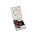 FRESSO Gift Box Signature Man CHRISTMAS EDITION dárková sada dřevěný závěs a parfém do auta 50ml-2