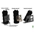 Fuel Surge Tank Mounting Bracket, Universal Angled Mount Radium Engineering-1