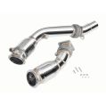 Downpipe FMIC.Pro for BMW F80 M3 S55 USA with High-Flow Catalytic-2