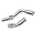 Downpipe FMIC.Pro for BMW F80 M3 S55 USA with High-Flow Catalytic-3