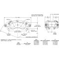 Brzdový třmen Wilwood 120-10754 GNX4 univerzální 4 pístky-2