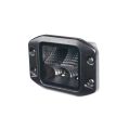LED pracovní světlo Purelux Black Flush Mount Square 12cm 40W široký kužel-1
