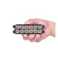 Výstražné LED světlo Purelux Strobe Ultra Slim 12V 24V 111mm 15W-4