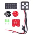 Světelný přepínací panel Purelux Mini Dashboard Controller 10-30V-2