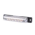 Výstražné LED světlo LED Purelux Strobe Sweeper HD 12V 24V 90mm 18W-3