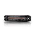 Jantarové obrysové LED světlo Purelux Specter 12X Dark 12V 24V 6W 102 mm-2