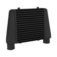 Intercooler 280x280x76mm FMIC.EU Up Inlet / Outlet černá-2