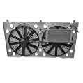 Nerezový difuzor ventilátoru pro hliníkový chladič IOD Performance pro Nissan Patrol Y61-1