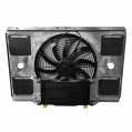 Nerezový difuzor ventilátoru IOD Performance pro hliníkový chladič Nissan Patrol Y60-1