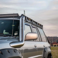 Hliníkový střešní nosič dlouhý s podsvícením IOD Performance pro Nissan Patrol Y61 LWB-5