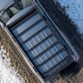 Hliníkový střešní nosič dlouhý s podsvícením IOD Performance pro Nissan Patrol Y61 LWB-13