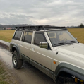 Hliníkový střešní nosič krátký bez osvětlení IOD Performance pro Nissan Patrol Y60 SWB-4