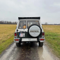 Hliníkový střešní nosič krátký bez osvětlení IOD Performance pro Nissan Patrol Y60 SWB-11