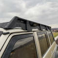Hliníkový střešní nosič krátký bez osvětlení IOD Performance pro Nissan Patrol Y60 SWB-13