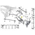 IRP Hliníková zadní spodní Camber ramena pro BMW E8x M1 E9x M3 F87 M2 F80 M3 F82/83 M4 G87 M2 G80 M30 G82/83 M4-5
