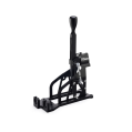 IRP Short Shifter pro 5stupňovou a 6stupňovou převodovku Toyota MR2 MR-S ZZW30 Černý se stříbrným tlačítkem-1