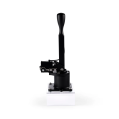 IRP Short Shifter pro 6stupňovou převodovku Mazda MX-5 NC Fiat 124 Abarth Černý s modrým tlačítkem-4