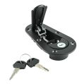 JRspec flat bonnet fasteners - black-1