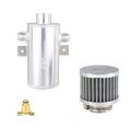 OIL CATCH TANK JRSPEC 0,75 L SE 2 BOČNÍMI PŘÍPOJKAMI AN10 A FILTREM-3