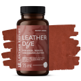 Leather Expert Leather Dye barva na semiš nubuk anilinovou kůži - Burnt Umber pálená umbra 75ml-2