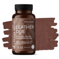 Leather Expert Leather Dye barva na semiš nubuk anilinovou kůži - Medium Brown středně hnědá 75ml-2