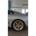 Zadní adaptér brzdového třmenu Kit MZR Garage Toyota Supra Lexus SC300 7P0 (Porsche VW Audi) pro kotouč 345mm (Lexus ISF)-2