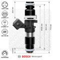 Nuke Performance Vstřikovače Bosch 980cc 65mm EV14L sada 4 ks flow matched-1