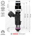 Nuke Performance Vstřikovače Bosch 2200cc NGI2 65mm EV14L sada 4 ks flow matched-1