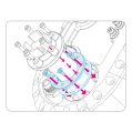 Nuke Performance Fuel level sender - pattern adapter plate-2