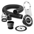 Nuke Performance Filler Cap and Fuel Hose Kit Steel Bracket with M6 Bolts for CFC Unit-1