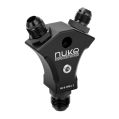 Nuke Performance Y-Block Adapter Fitting AN-8 ORB 3x-2