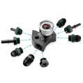 Nuke Performance Y-Block Adapter Fitting AN-8 ORB 3x-4