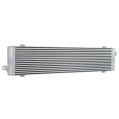 Olejový chladič FMIC.Pro 580 x 140 x 40 mm asymetrické vstupy stříbrná-4
