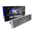 Olejový chladič FMIC.Pro 470x140x40 asymetrické vstupní otvory stříbrná-1