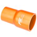 Rovná silikonová redukce 25/41mm Oranžová-1