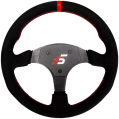Profesionální kulatý závodní volant z broušené kůže 330 mm SIMAGIC Simulator Simracing-1