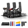 Pedalbox SIMSONN Pedály závodního simulátoru Plus X Simulation Simracing – Černý-7
