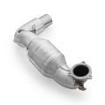 Downpipe with heat shield and catalytic converters for Mercedes-AMG A35 GPF W177 4MATIC EURO 6 without GPF OFF 200 cpsi-2