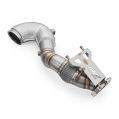 Downpipe AUDI RS3 8Y 2.5 TFSI with heat shield with Silencer-3