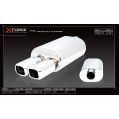 Tłumik owalny XForce 6″ x 9″ z podwójną końcówką 2.25″-1