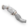 Downpipe RM Motors pro BMW E90 E60 E83 E71 M57N2 s katalyzátorem Euro 3 100 CPSI-1