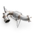 Downpipe for Audi A4 S4 / Avant Quattro / Avant 3.0 TDI without Catalytic Converter with Silencer without Heat Shield-3