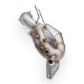 Downpipe for Audi A4 S4 / Avant Quattro / Avant 3.0 TDI without Catalytic Converter with Silencer without Heat Shield-1