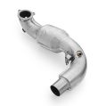 Downpipe RM Motors pro Mercedes Amg A35 GPF W177 se silencerem a tepelným štítem-5