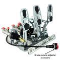 Pedalbox Kit Car podlahová montáž s opěrkou nohou RacingPedalBoxes – Šedá-2