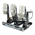 Pedalbox Kart Cross SMG podlahová montáž s opěrkou nohou RacingPedalBoxes-1